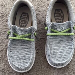 Hey Dude Kids Gray Shoes